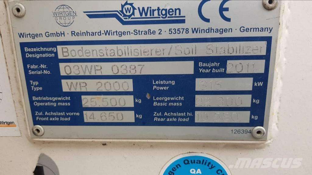 WIRTGEN WR2000