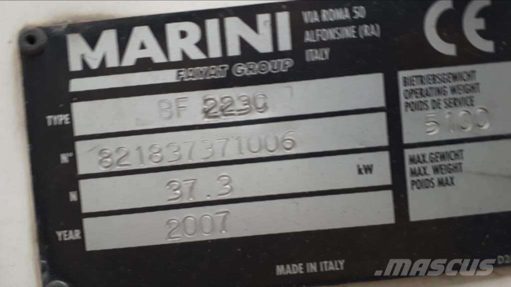 MARINI BOMAG BF 223 C MARINI BOMAG BF 223 C